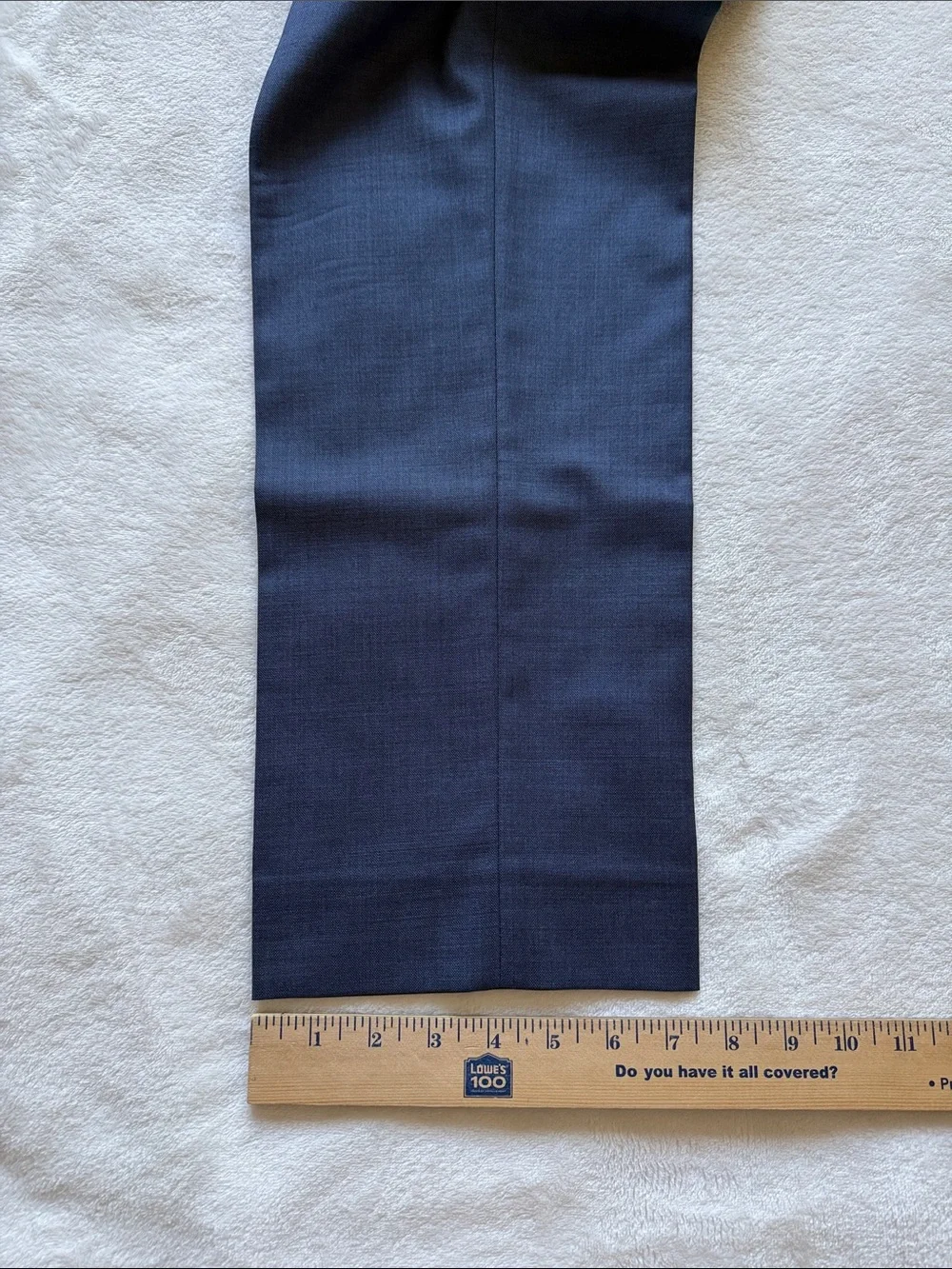 Banana Republic Blue Tessuto Marzotto Premium Italian Wool Pant